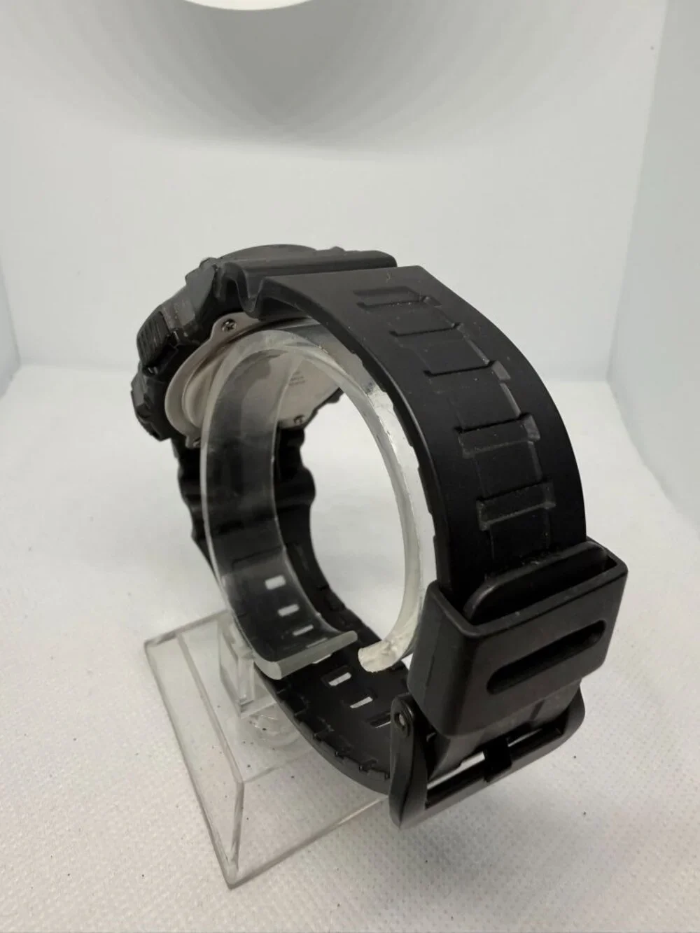 Casio W-735H Men's Black Digital Sport Watch 100M WR Vibe Alarm AS-IS - Picture 5 of 11